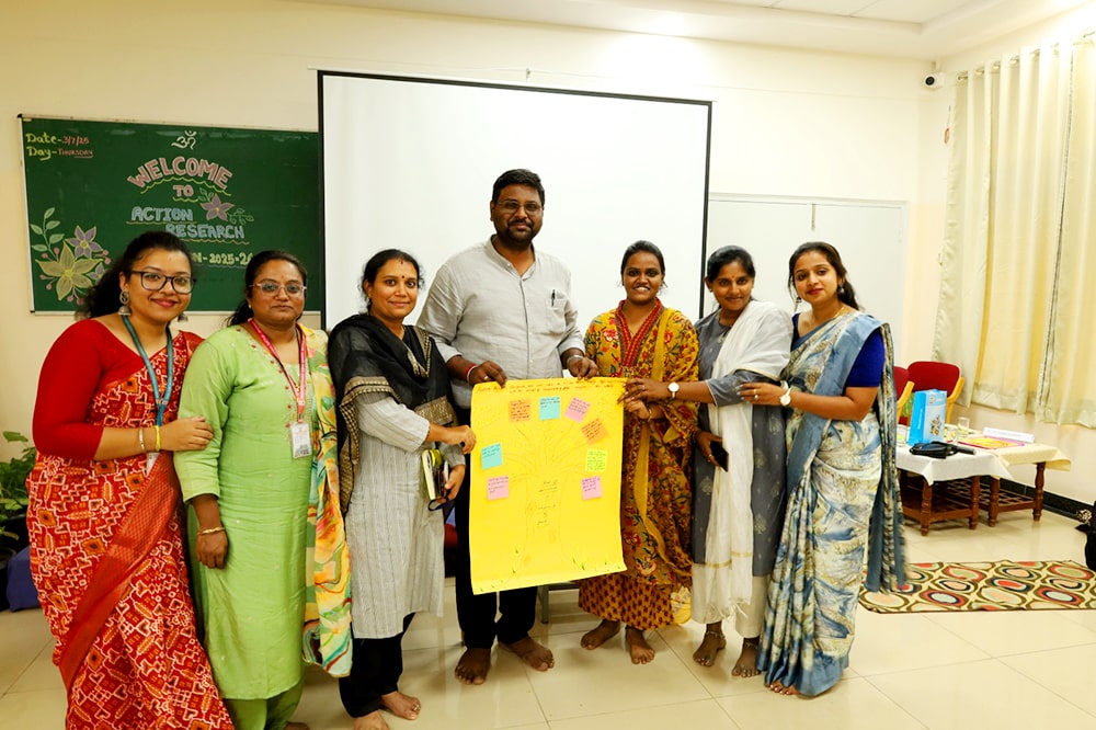 Action Research Session in JGRVK – Ramamurthy Nagar (4)