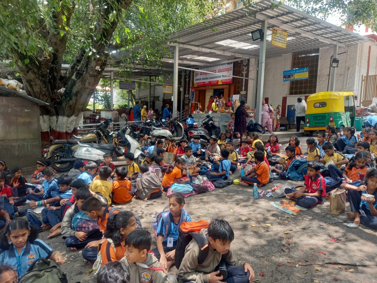 Field Trip to Temples in Basavanagudi by Students of JGRVK – Ramamurthy Nagar (6)