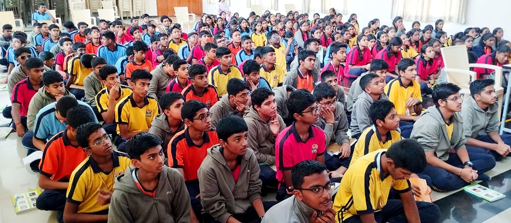 Mental Health Session for adolescents in JGRVK – Ramamurthy Nagar (1)