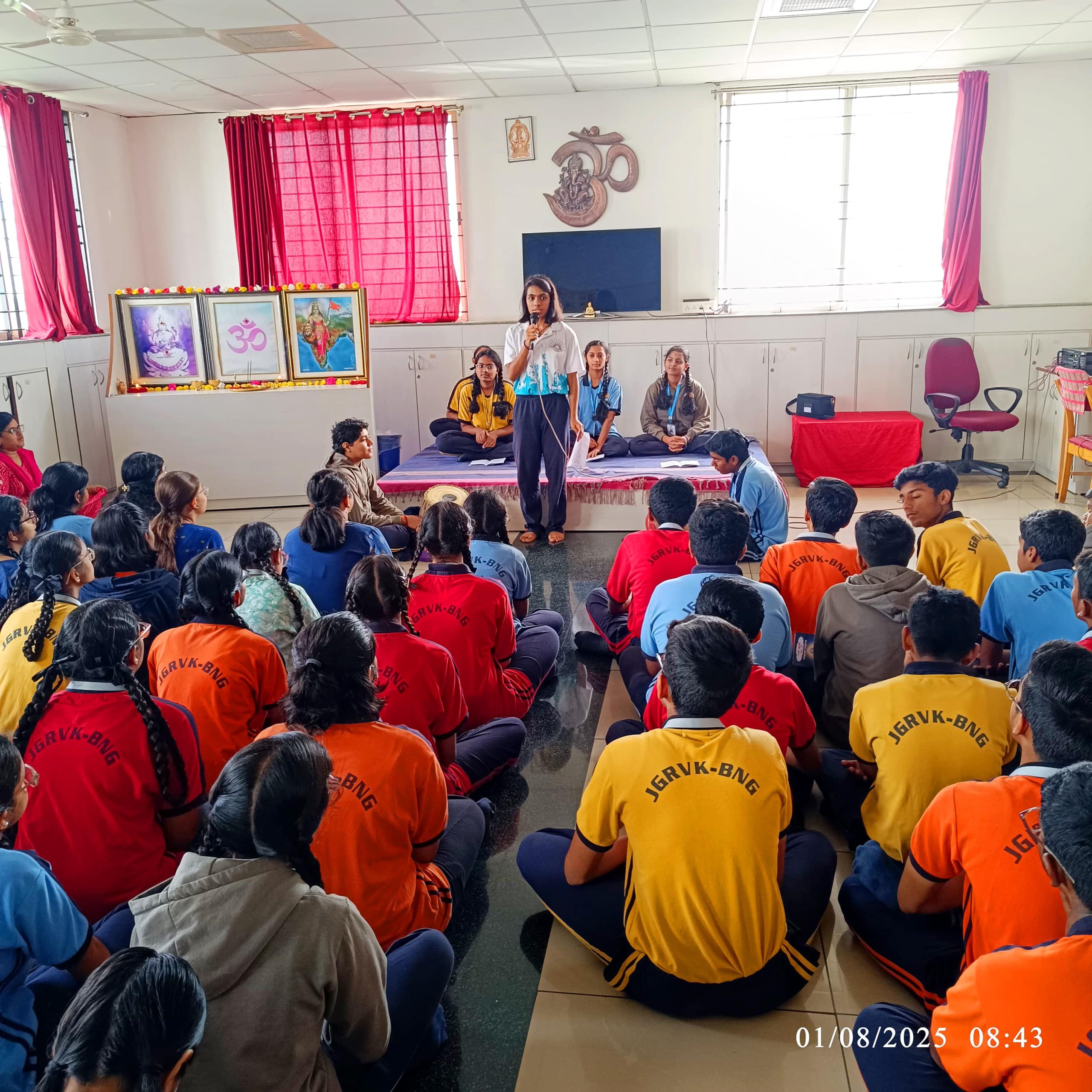 Sanskrit Week in JGRVK – Ramamurthy Nagar (3)