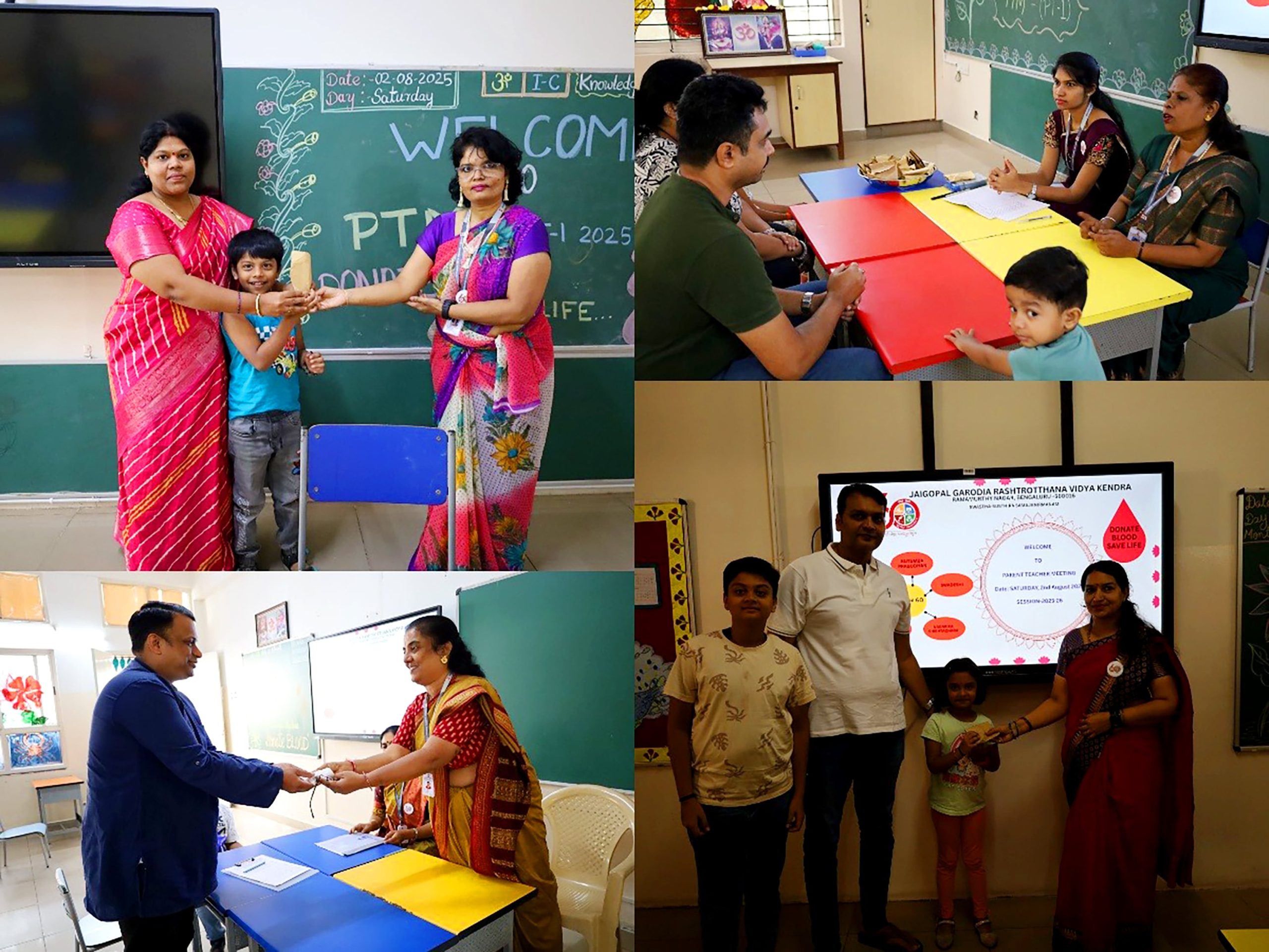 The First PTM and Blood Donation Camp in JGRVK – Ramamurthy Nagar (6)