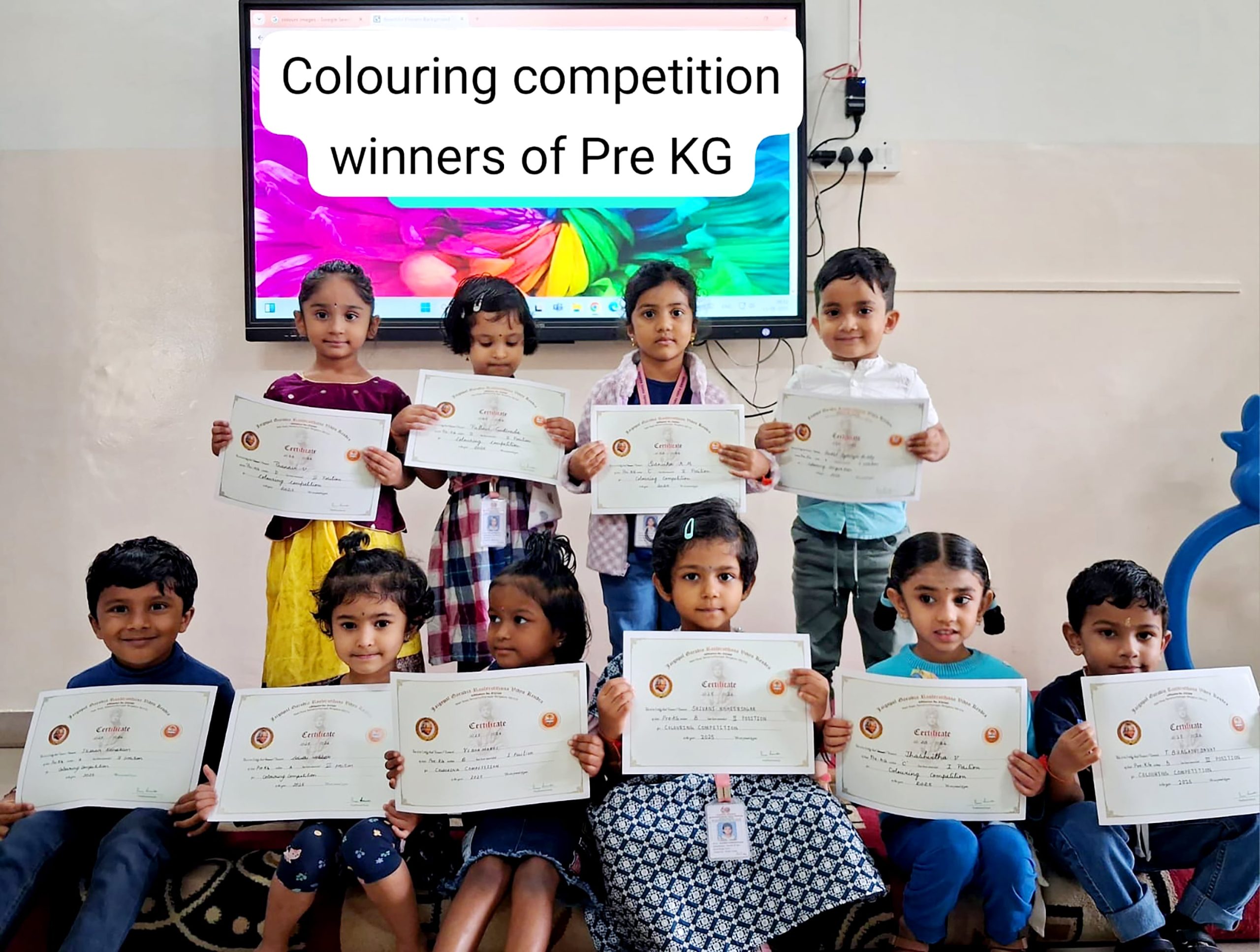 A colouring competition in JGRVK – Ramamurthy Nagar (3)