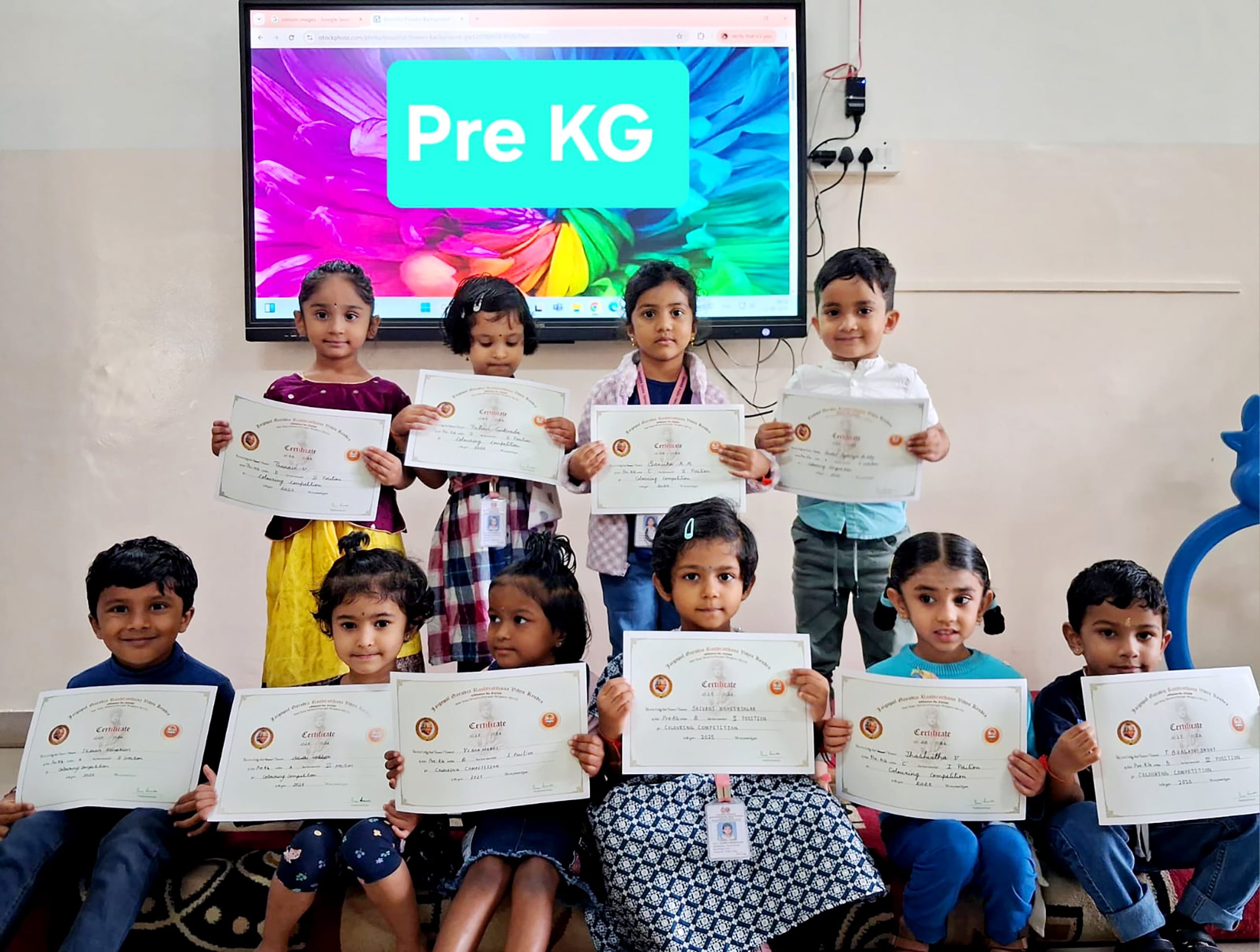 A colouring competition in JGRVK – Ramamurthy Nagar (7)