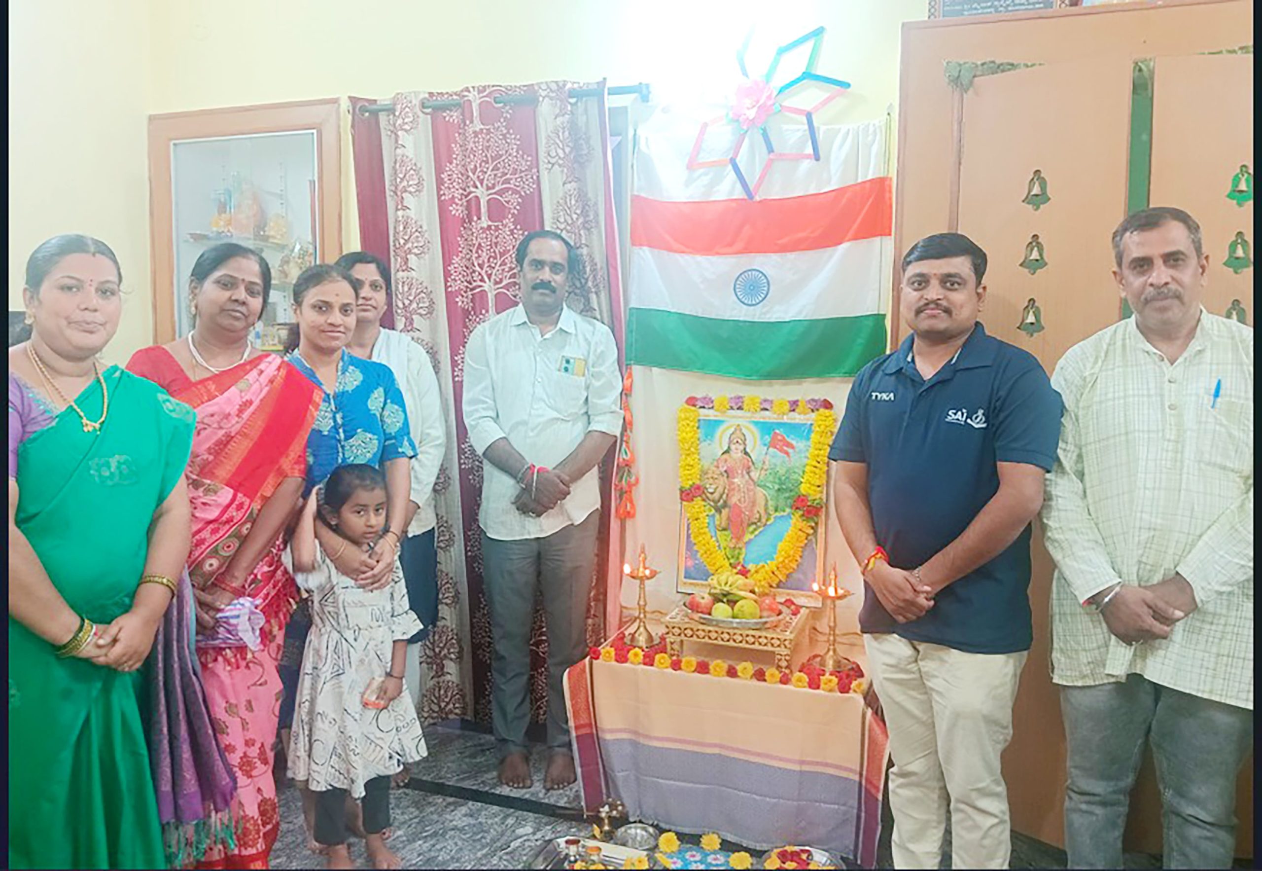 Bharat Mata Pujan in JGRVK – Ramamurthy Nagar (3)