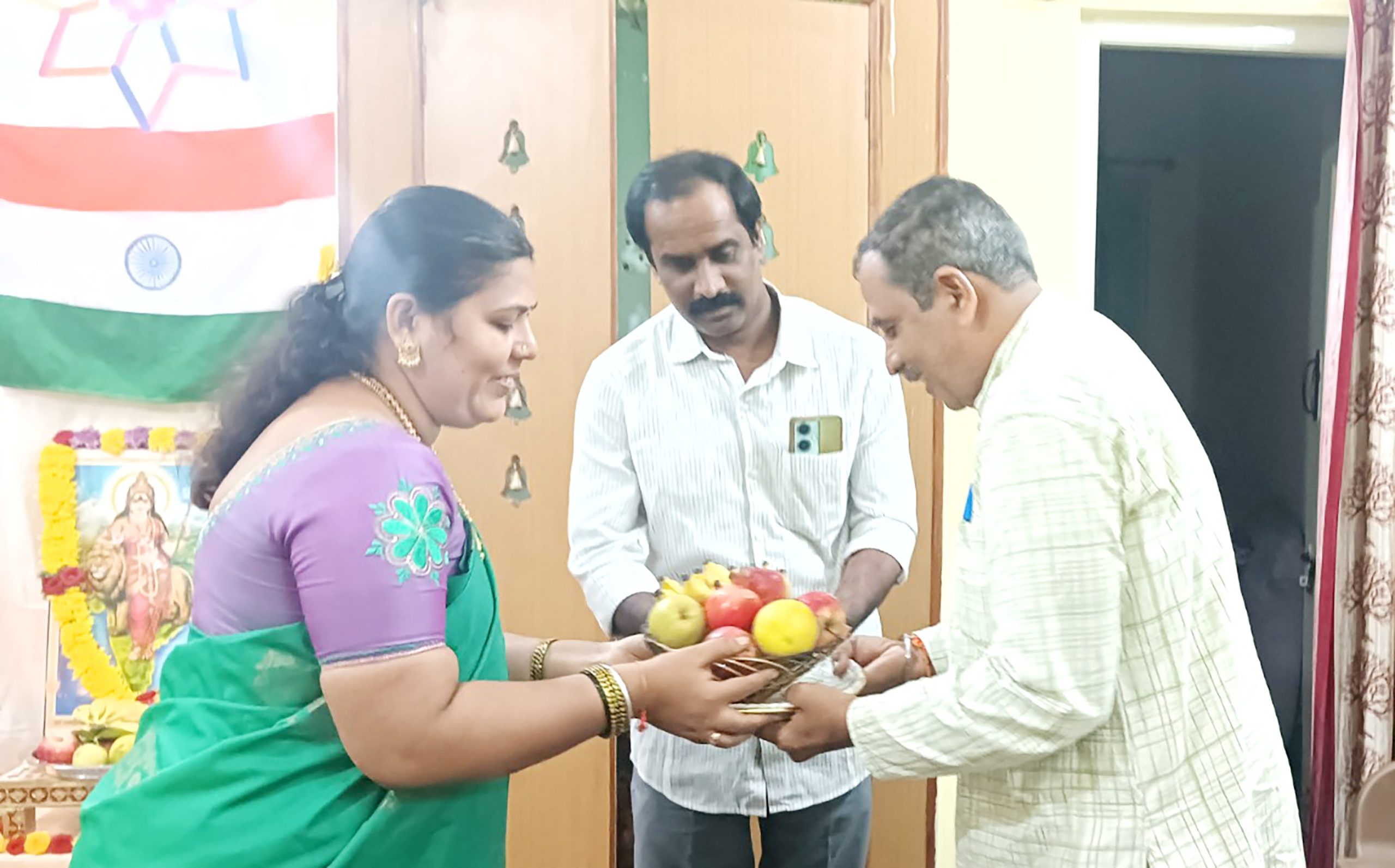 Bharat Mata Pujan in JGRVK – Ramamurthy Nagar (4)