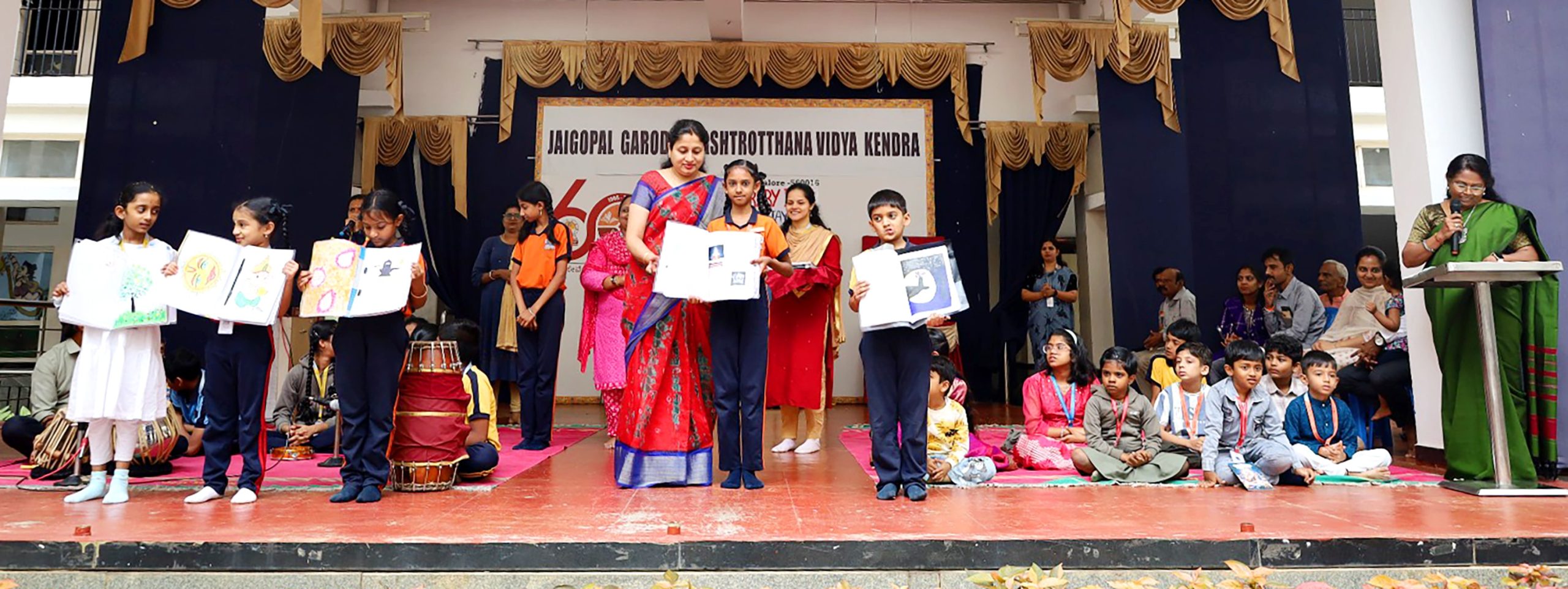 Dr. S. R. Ranganath and Dr. Vikram Sarabhai Jayanti in JGRVK – Ramamurthy Nagar (1)