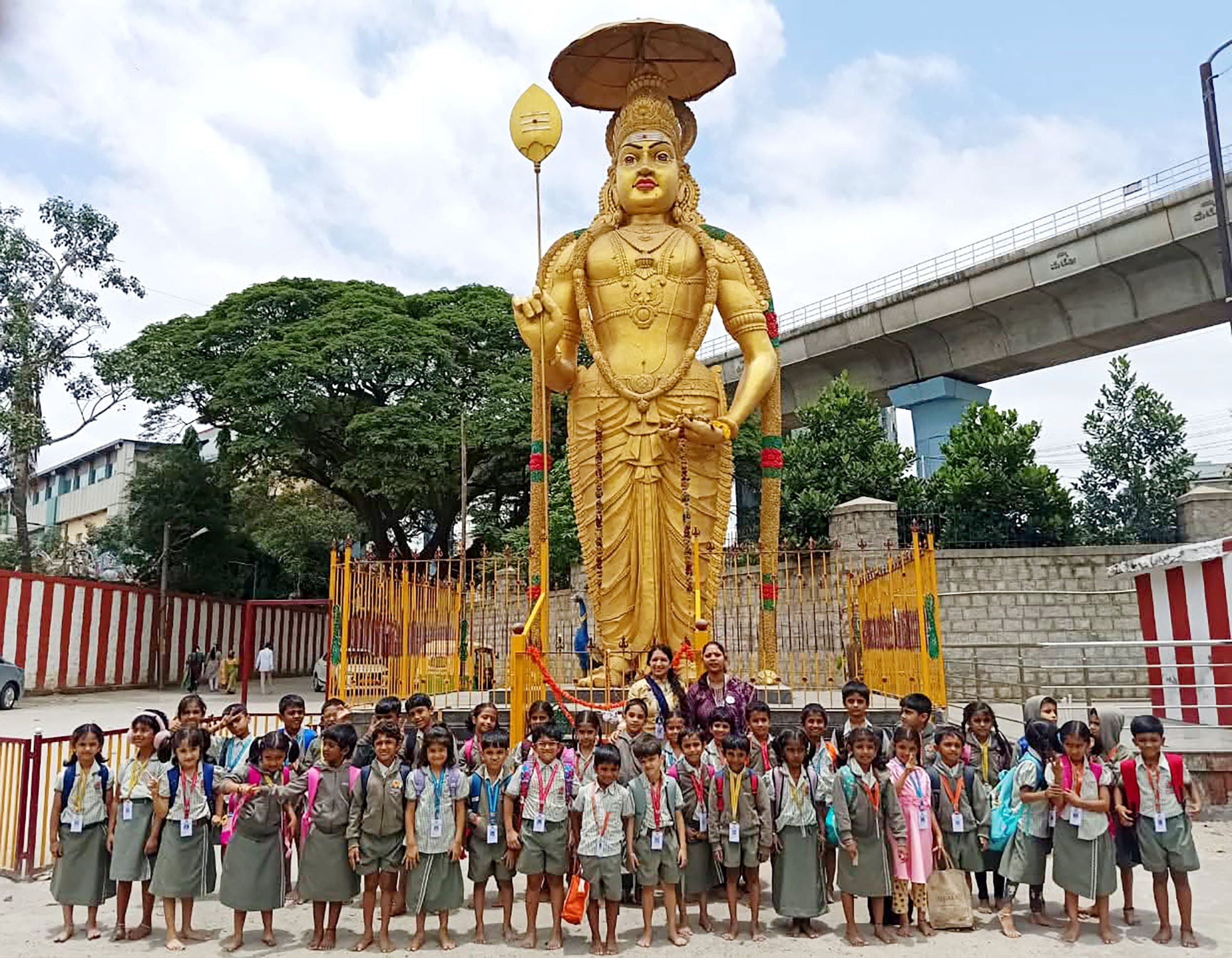 Field Trip to Ulsoor temple in JGRVK – Ramamurthy Nagar