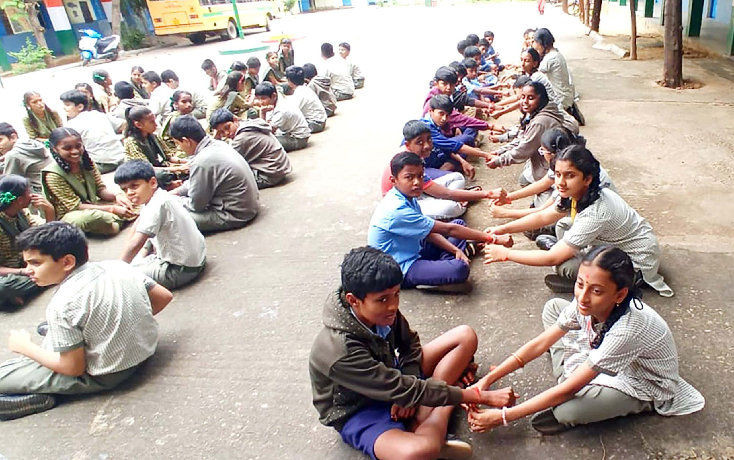 Raksha Bandhan Celebration in JGRVK – Ramamurthy Nagar (1)