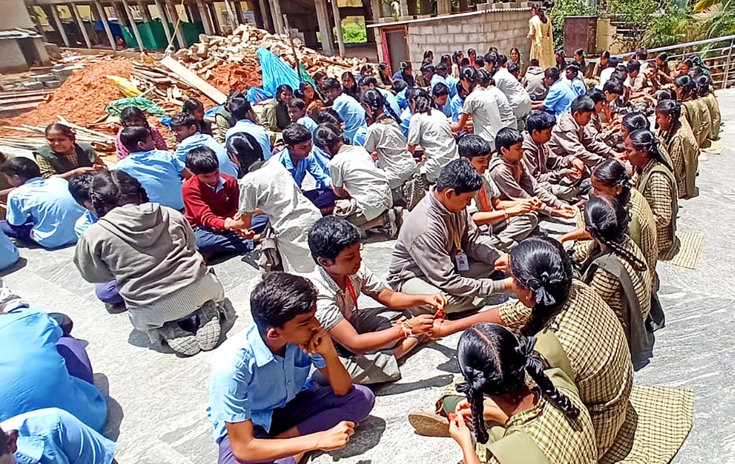 Raksha Bandhan Celebration in JGRVK – Ramamurthy Nagar (7)