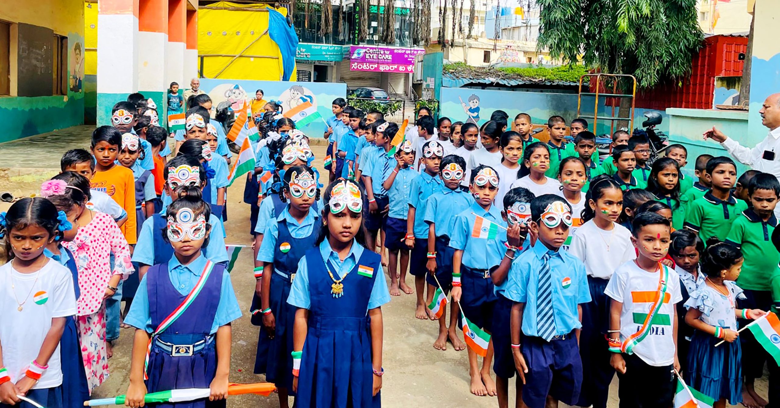 The 79th Independence Day Celebration in Govt. Schools - JGRVK (2)