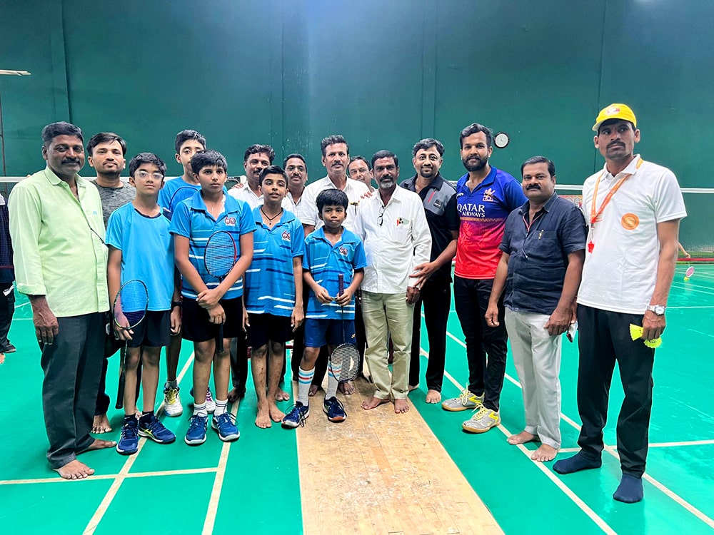 JGRVK – Ramamurthy Nagar Student’s outstanding Performance in Vidya Bharathi State and Zonal Level Badminton Competitions