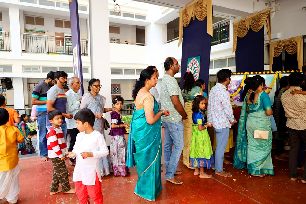 Satyanarayana Puja in JGRVK - Ramammurthy Nagar (14)