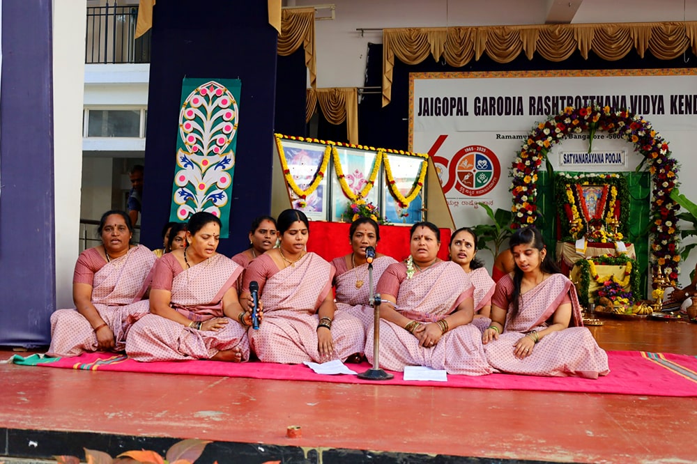 Satyanarayana Puja in JGRVK - Ramammurthy Nagar (6)