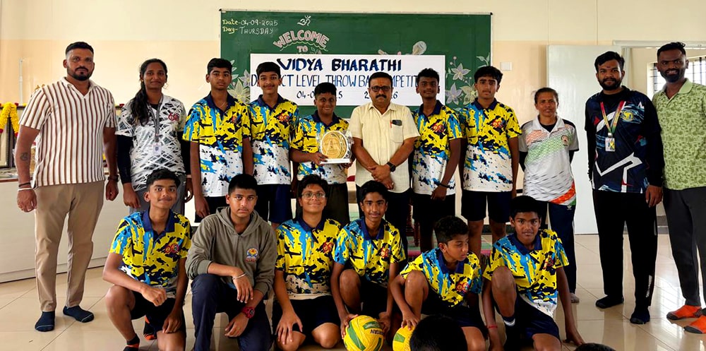 Vidya Bharati District level Throwball Competition in JGRVK – Ramamurthy Nagar (5)