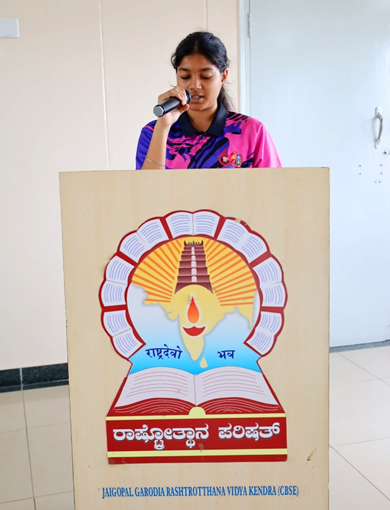 Vidya Bharati District level Throwball Competition in JGRVK – Ramamurthy Nagar (7)