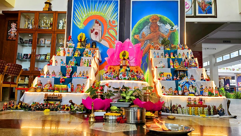 Dasara Kalasha installation in JGRVK – Ramamurthy Nagar (6)