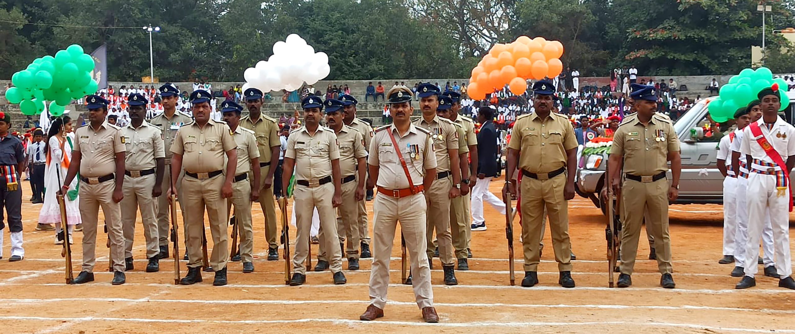 JGRVK Ramamurthy Nagar Students Lead Republic Day Celebrations at Rajiv Gandhi Stadium (5)