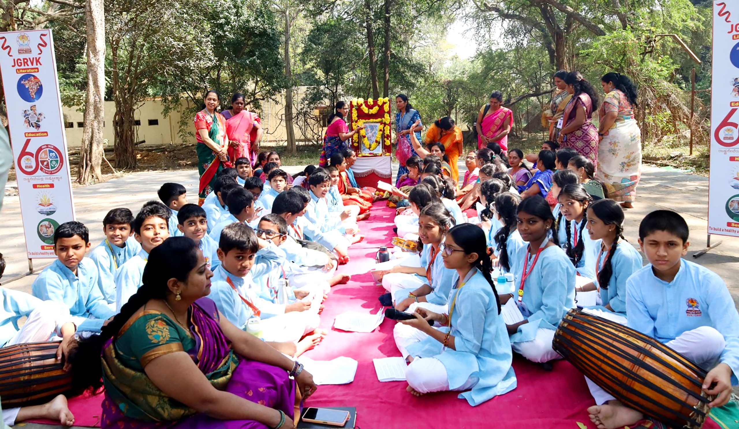 Observance of Purandara Dasa Jayanti at JGRVK- Ramamurthy Nagar (5)