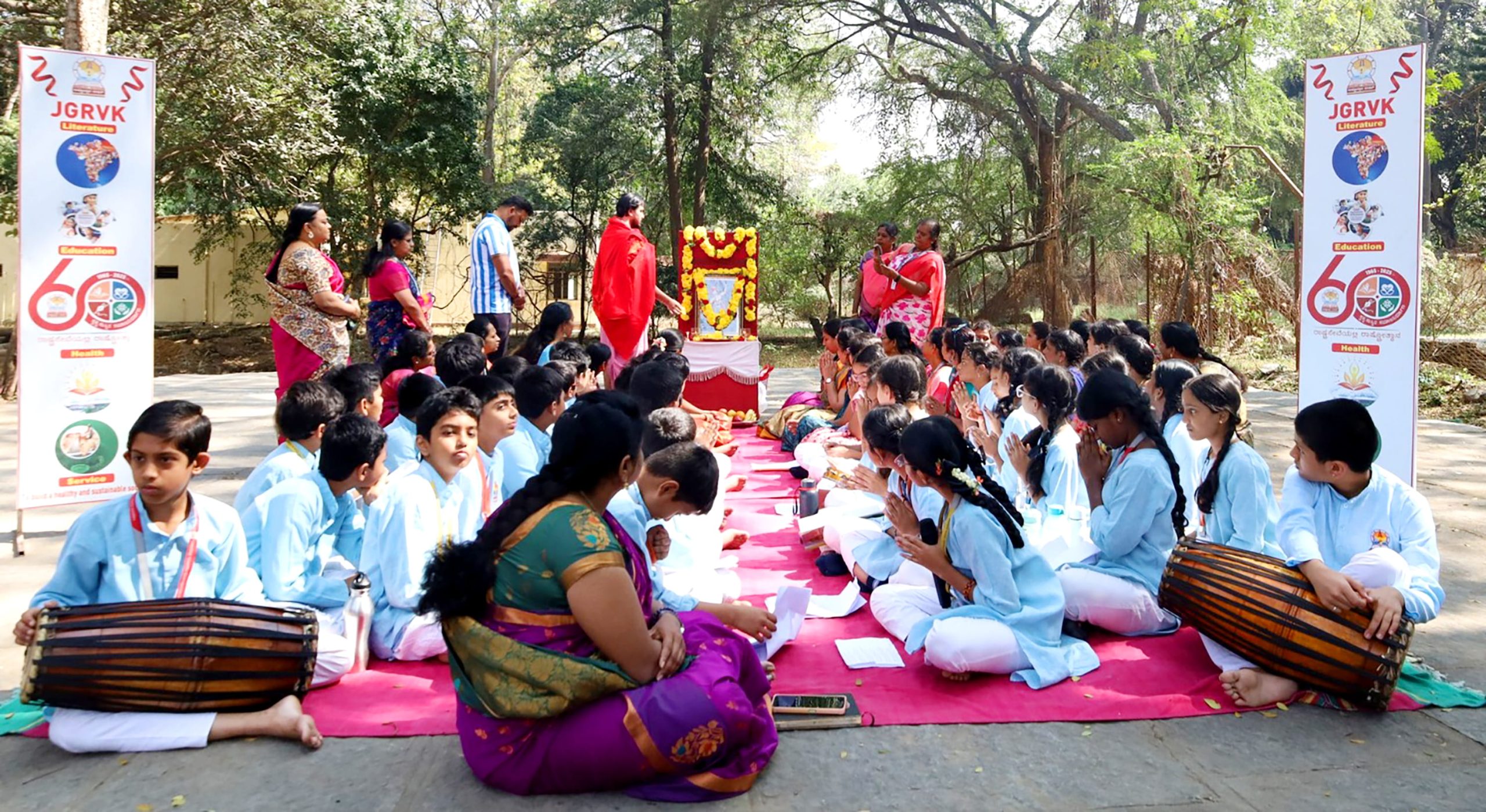 Observance of Purandara Dasa Jayanti at JGRVK- Ramamurthy Nagar (6)