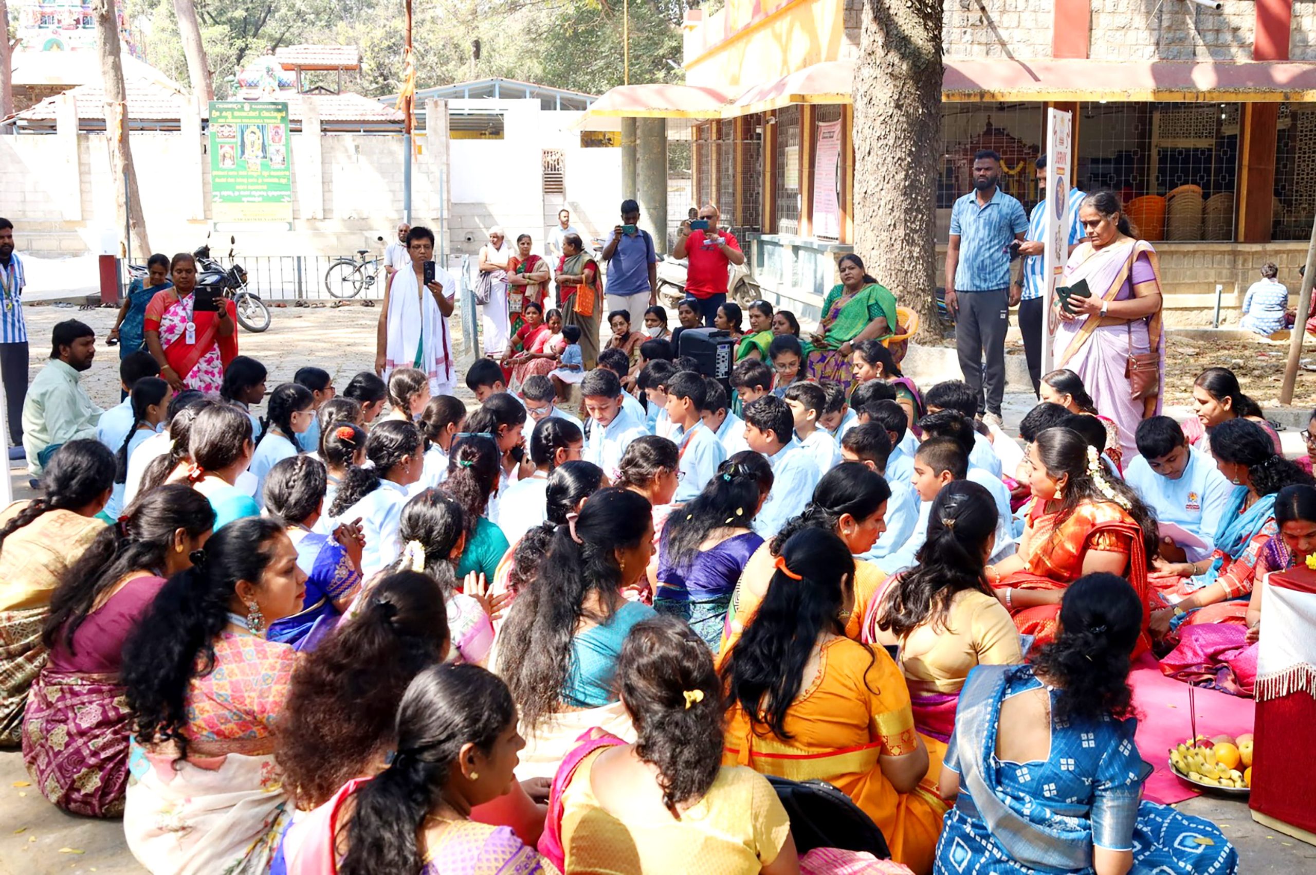 Observance of Purandara Dasa Jayanti at JGRVK- Ramamurthy Nagar (7)