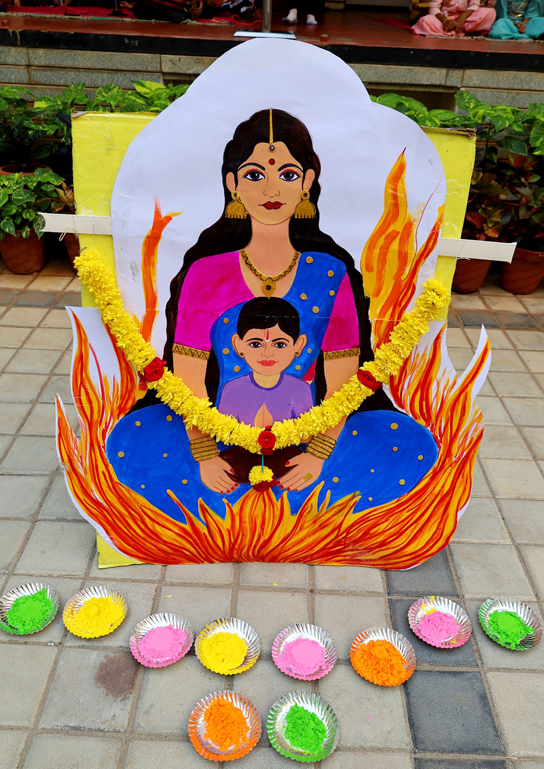 Vibrant Holi Festivities at JGRVK – Ramamurthy Nagar at 9.59.29 AM