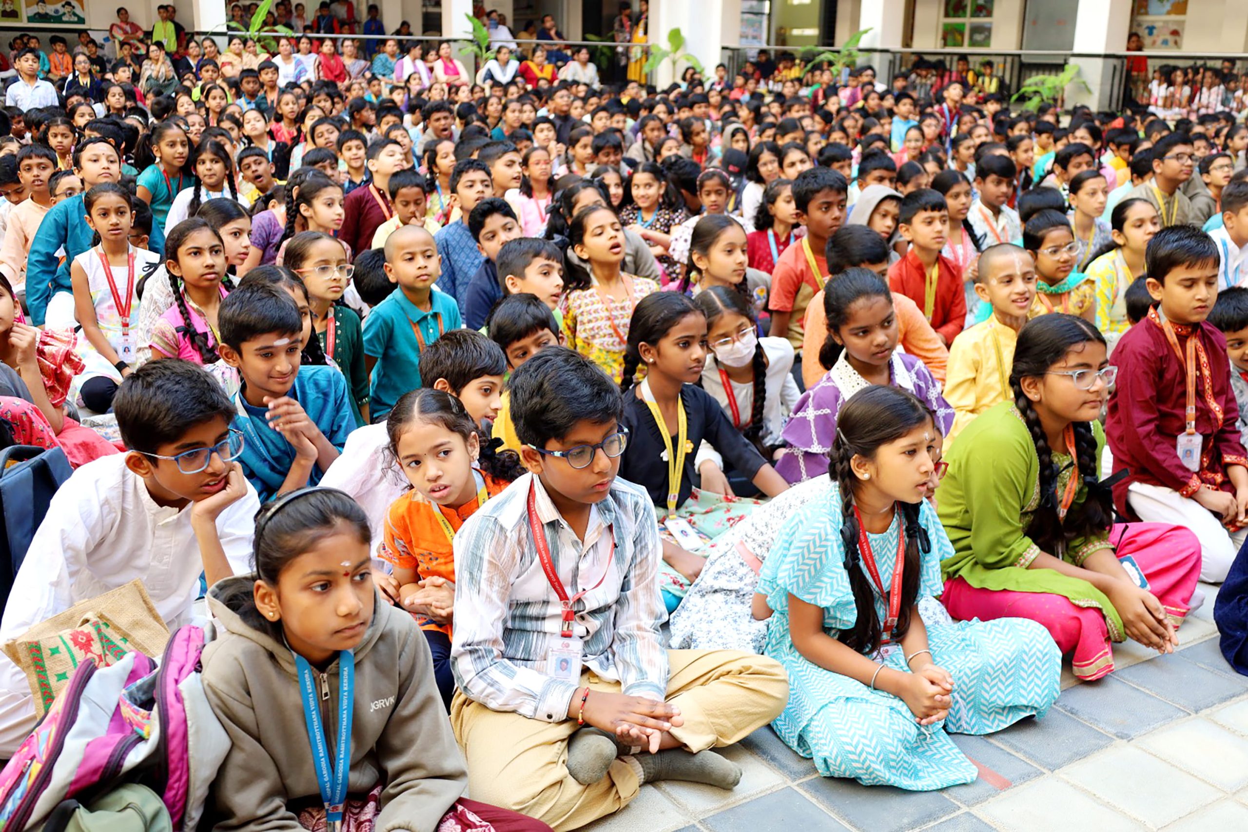 Vibrant Holi Festivities at JGRVK – Ramamurthy Nagar at 9.59.30 AM