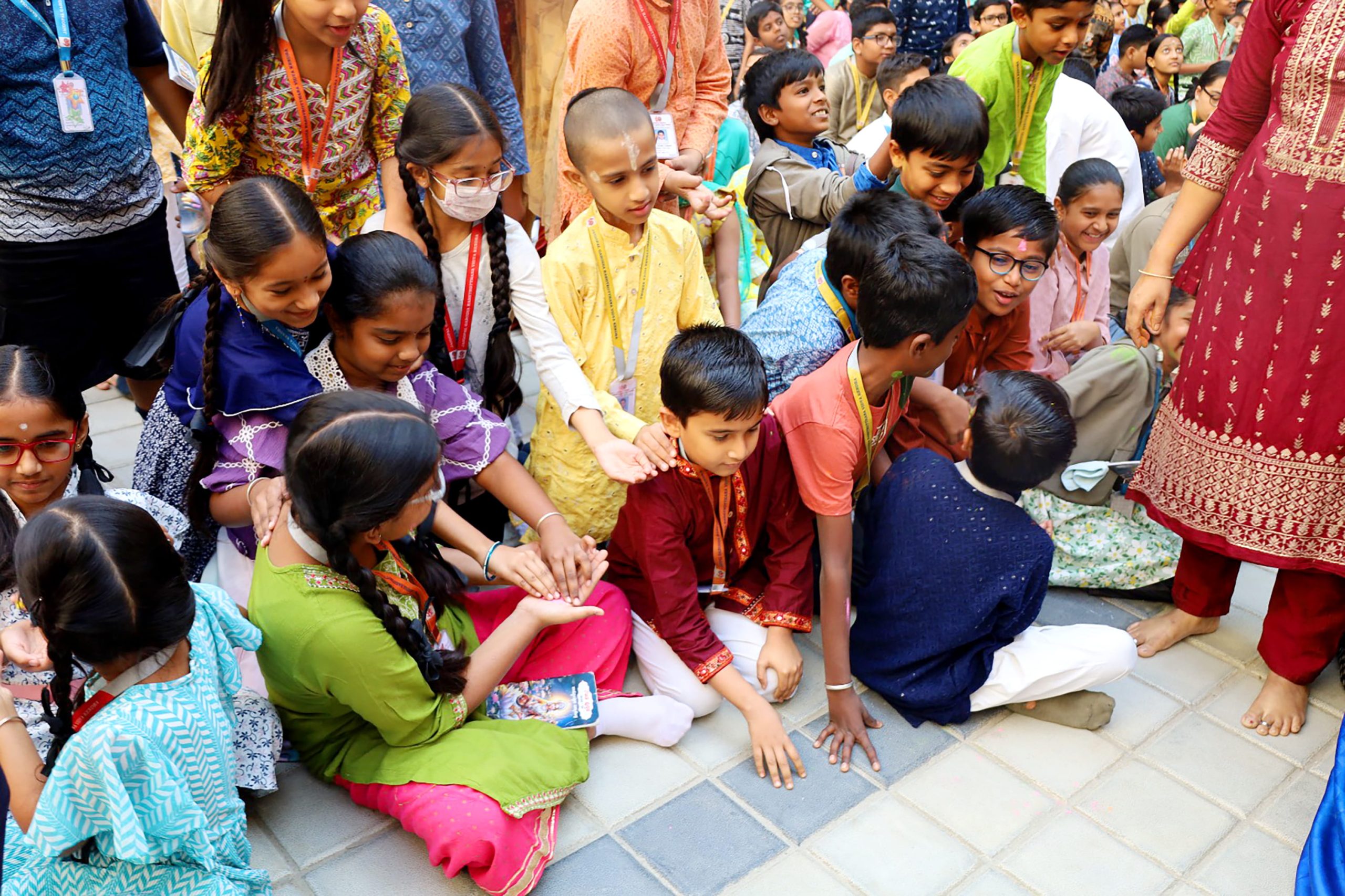 Vibrant Holi Festivities at JGRVK – Ramamurthy Nagar at 9.59.31 AM