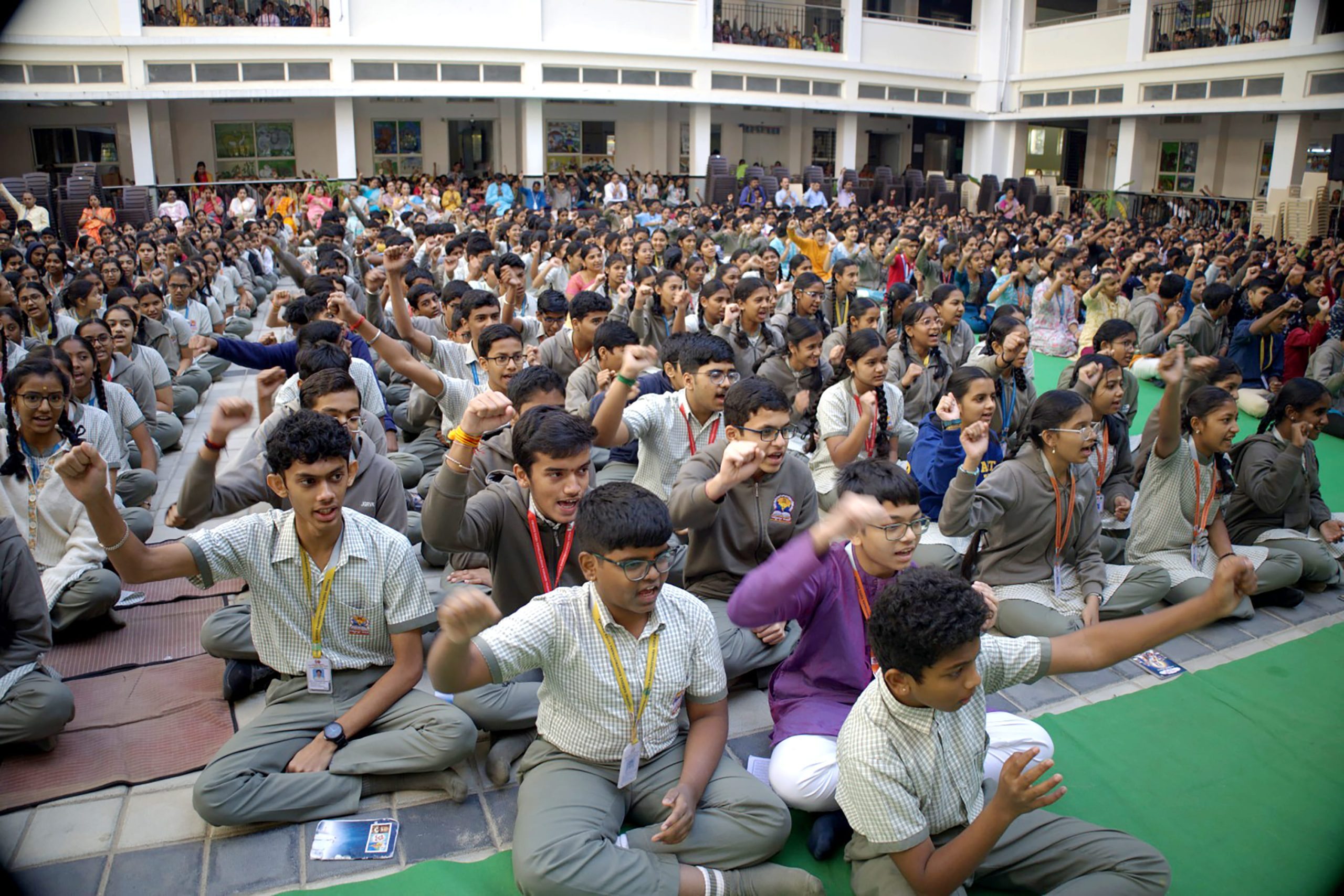‘Sharada Kripa’ Saraswati Puja at JGRVK – Ramamurthy Nagar (12)
