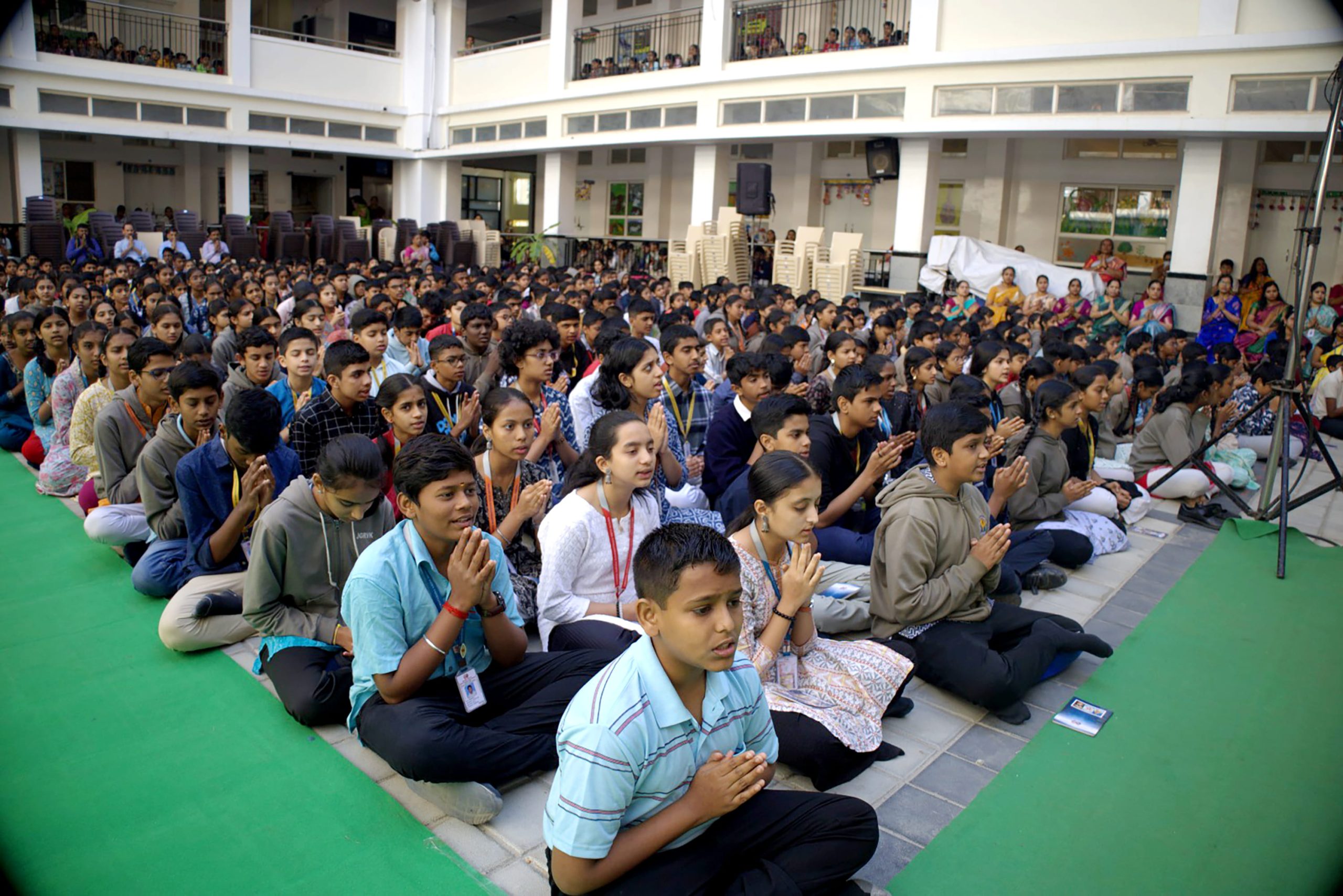 ‘Sharada Kripa’ Saraswati Puja at JGRVK – Ramamurthy Nagar (13)