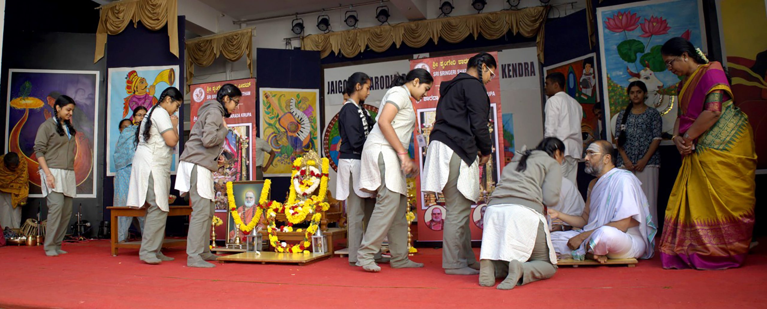 ‘Sharada Kripa’ Saraswati Puja at JGRVK – Ramamurthy Nagar (15)