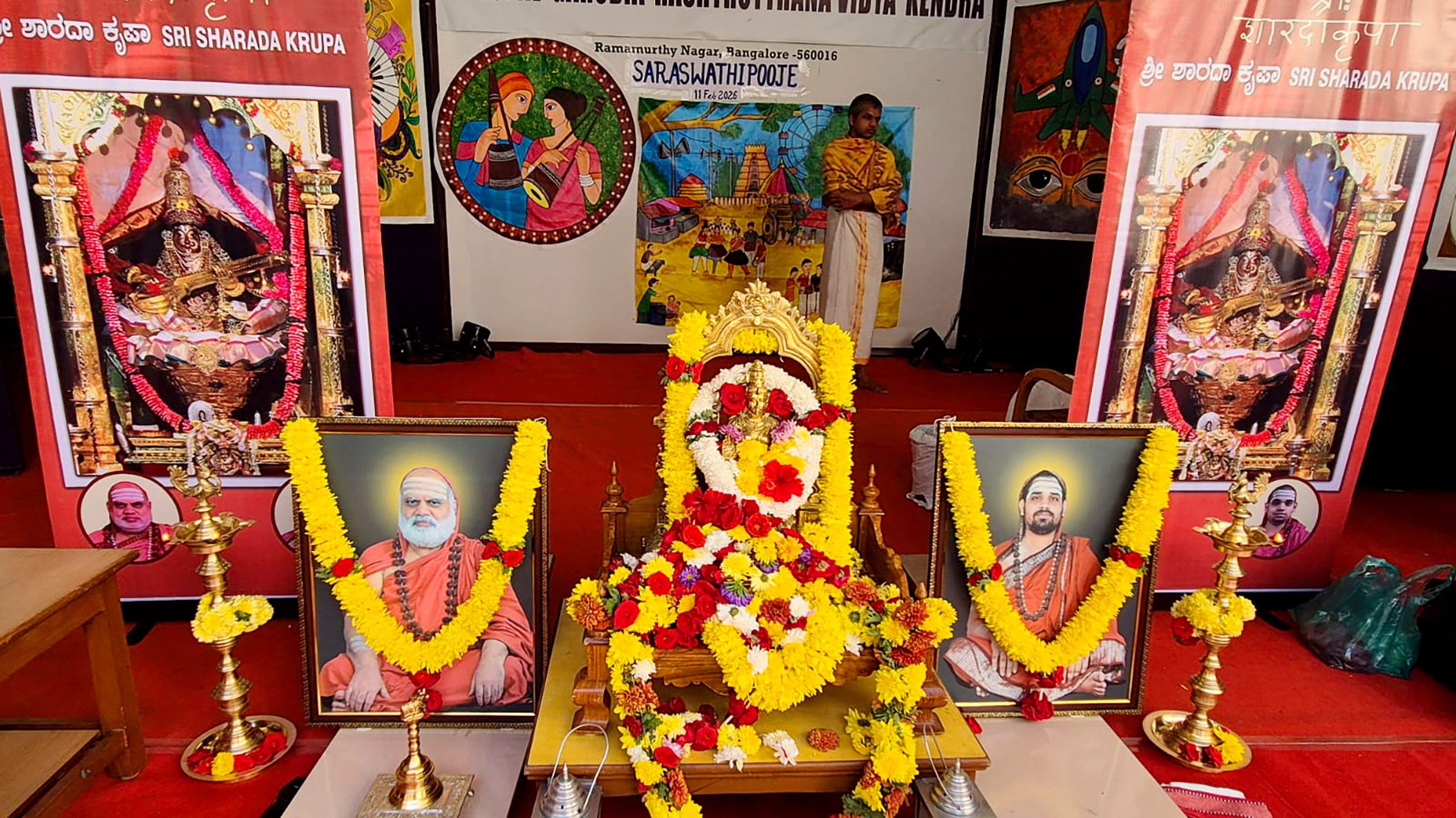 ‘Sharada Kripa’ Saraswati Puja at JGRVK – Ramamurthy Nagar (17)