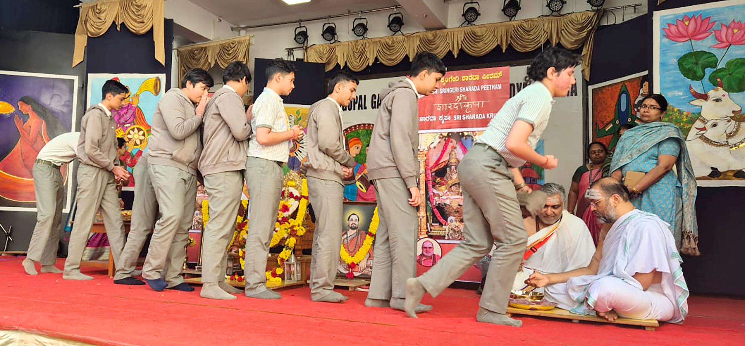 ‘Sharada Kripa’ Saraswati Puja at JGRVK – Ramamurthy Nagar (2)