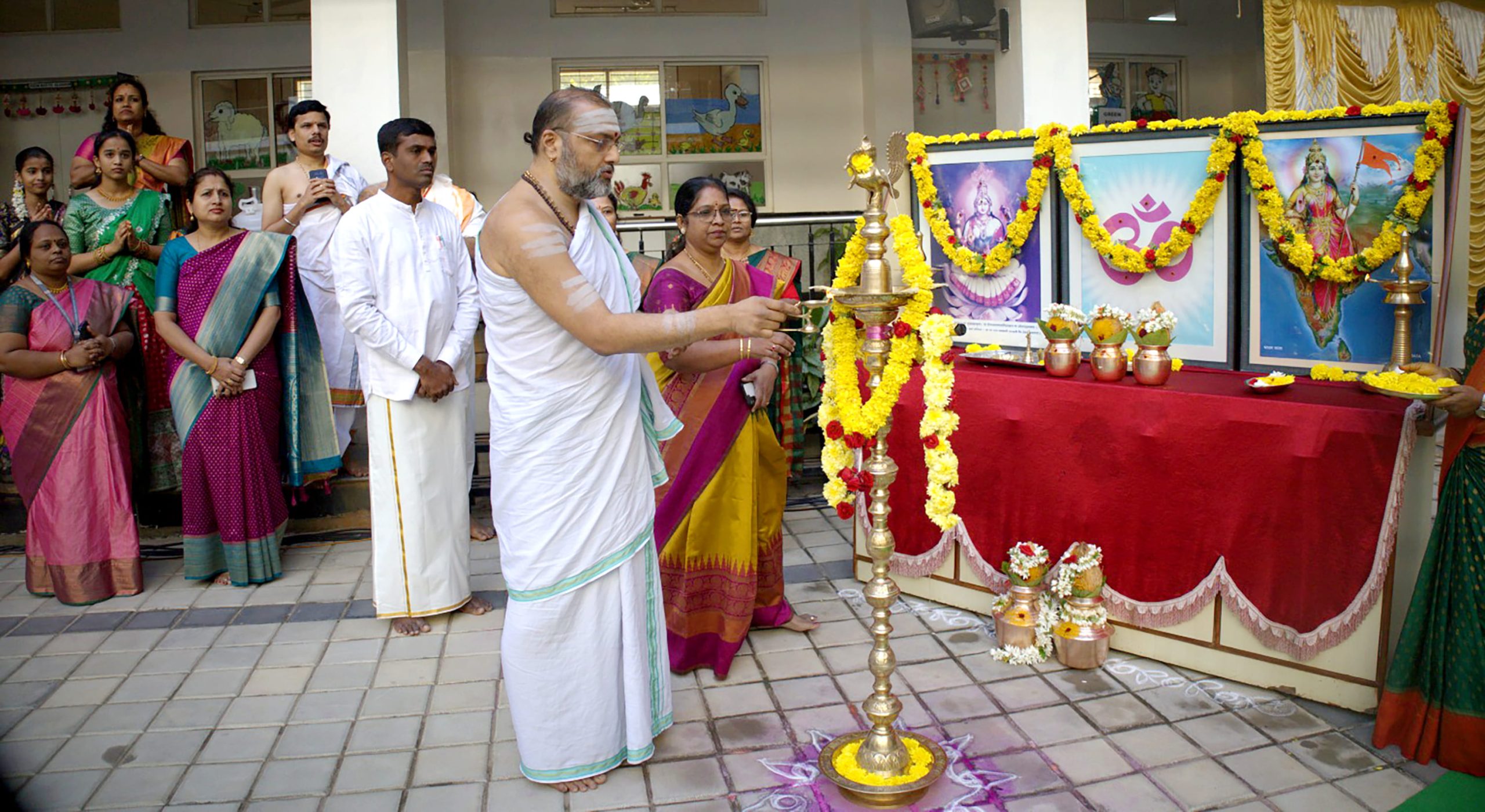 ‘Sharada Kripa’ Saraswati Puja at JGRVK – Ramamurthy Nagar (4)