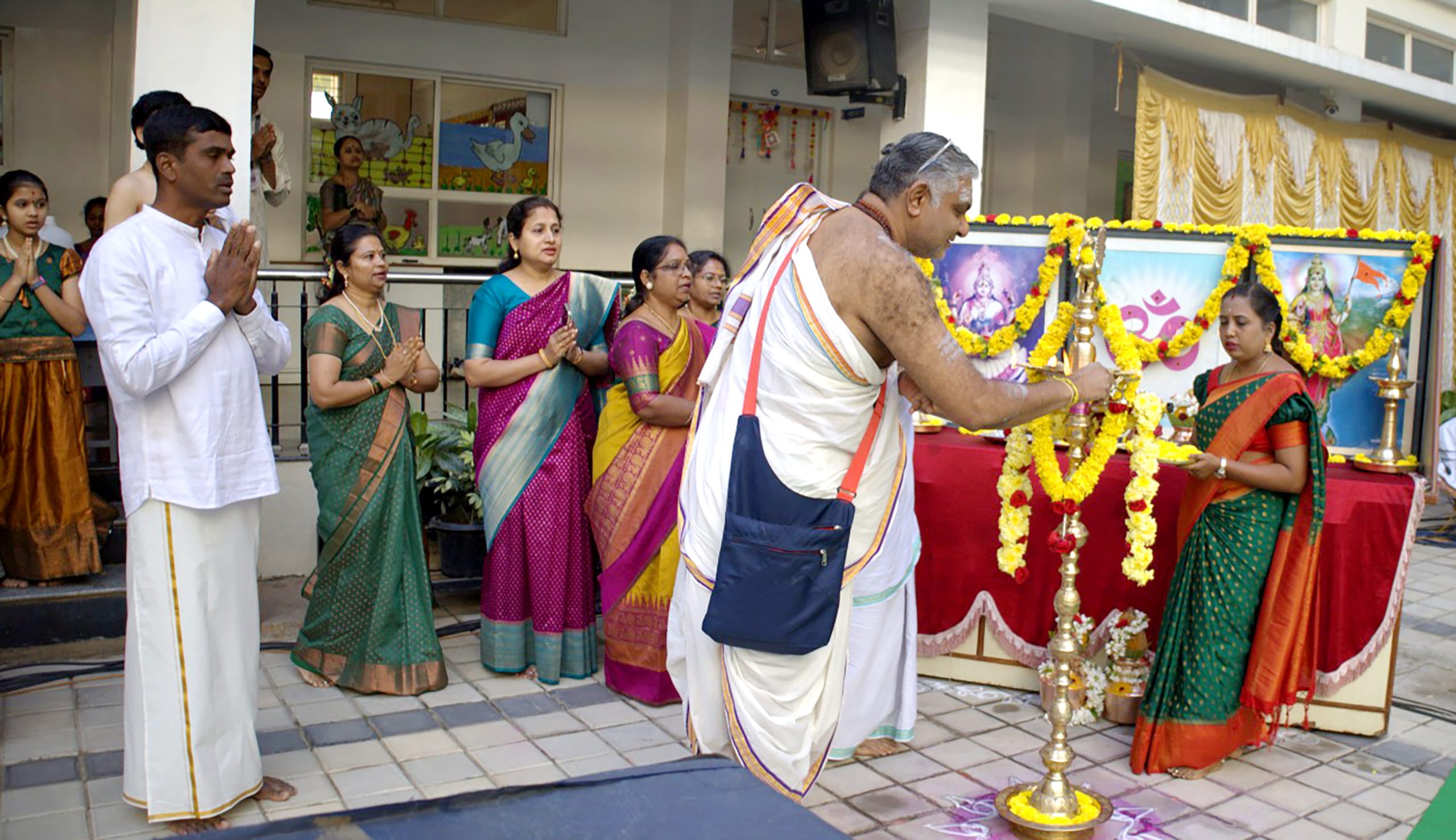 ‘Sharada Kripa’ Saraswati Puja at JGRVK – Ramamurthy Nagar (5)
