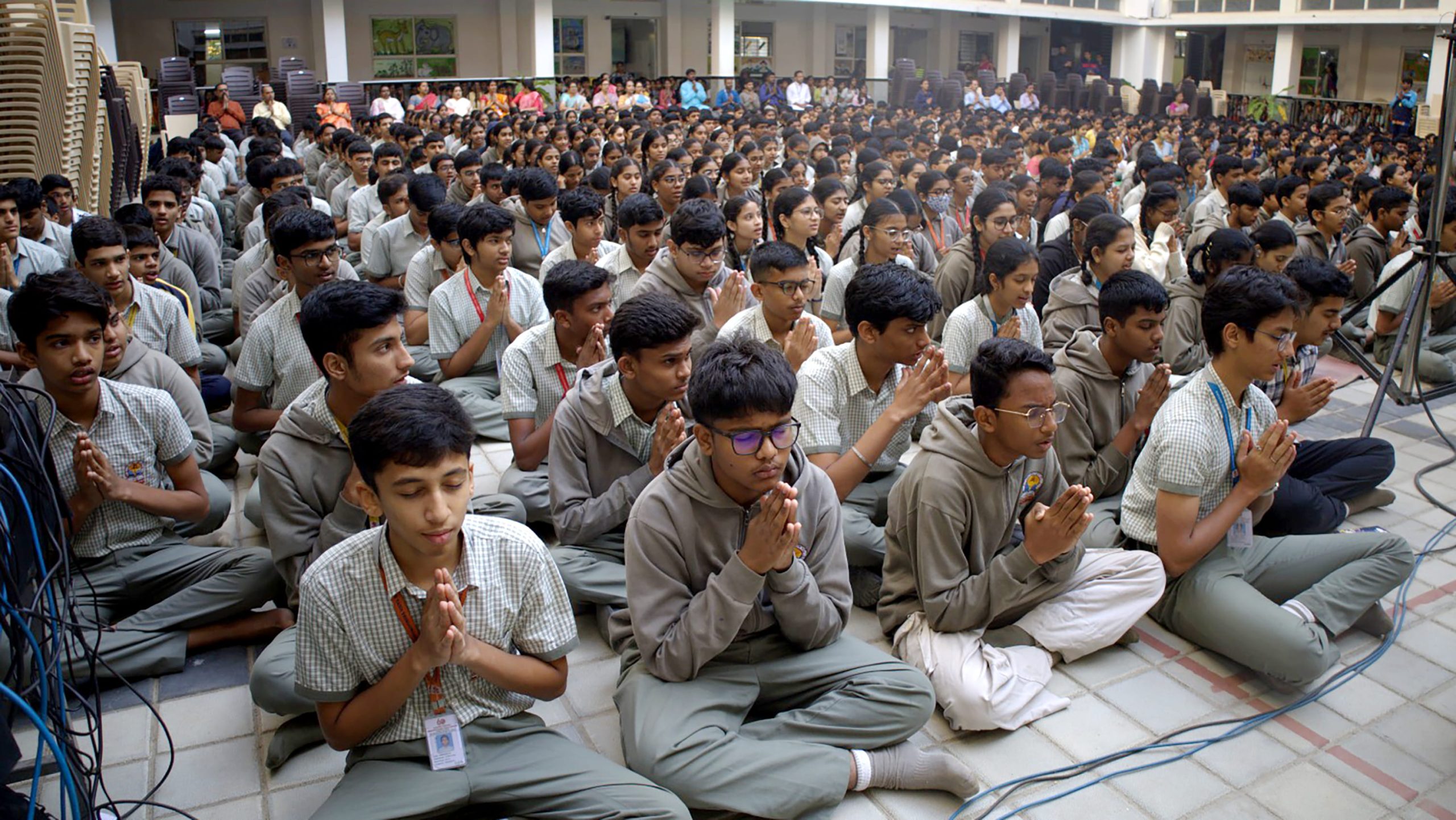 ‘Sharada Kripa’ Saraswati Puja at JGRVK – Ramamurthy Nagar (7)