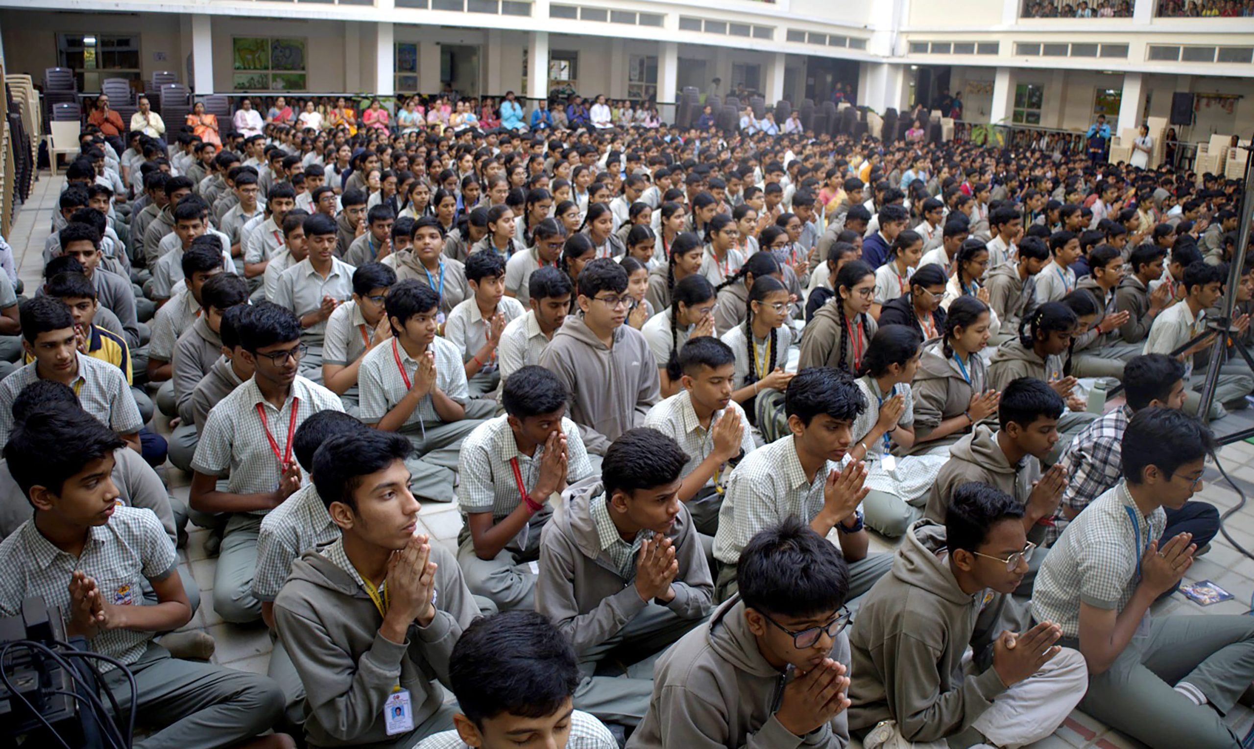 ‘Sharada Kripa’ Saraswati Puja at JGRVK – Ramamurthy Nagar (9)