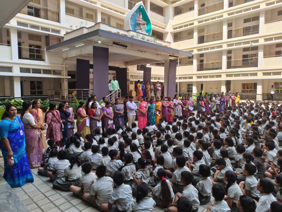Welcome Back to School - Reopening Day at JGRVK – Ramamurthy Nagar (6)