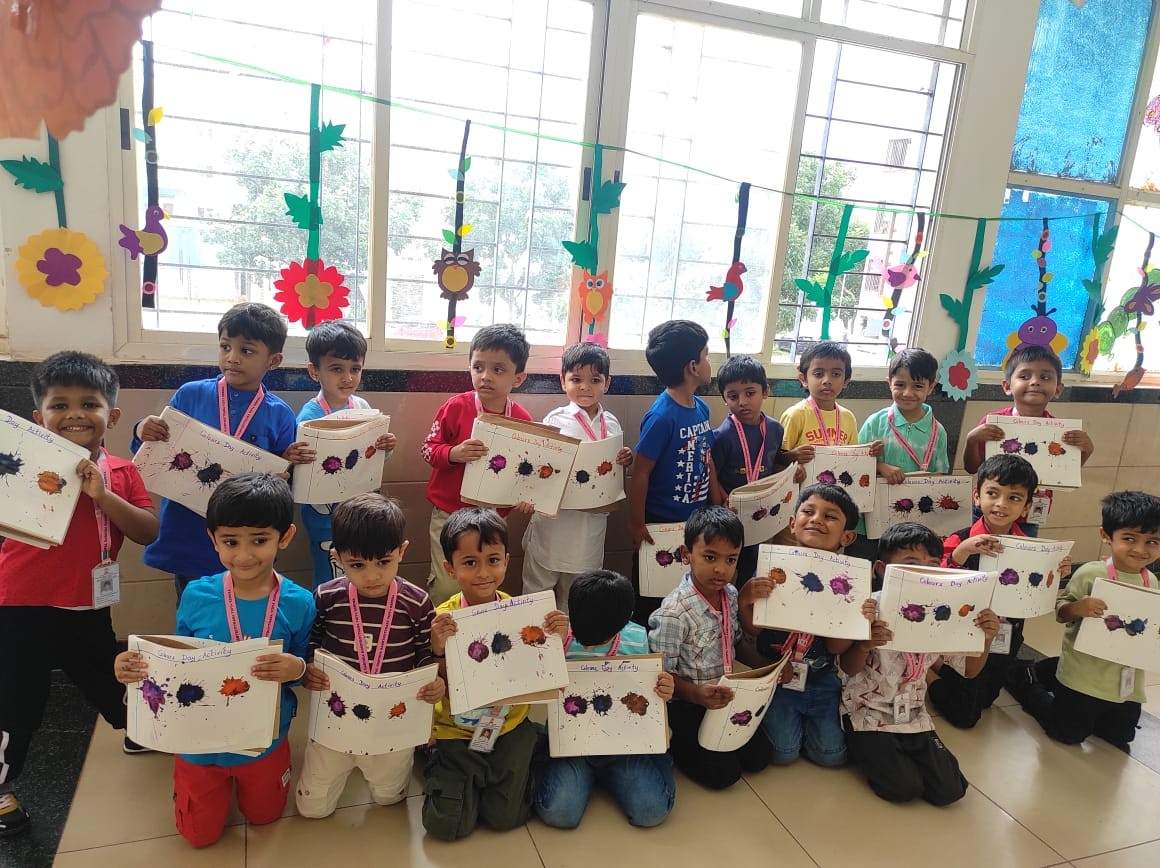 Gokulam Colours Day as Bagless Day in JGRVK – Ramamurthy Nagar (12)