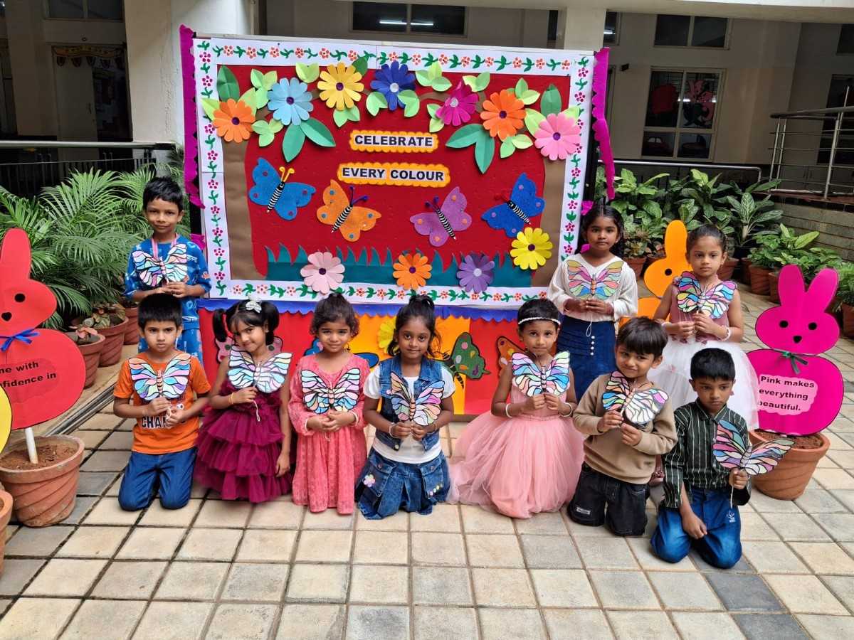 Gokulam Colours Day as Bagless Day in JGRVK – Ramamurthy Nagar (2)