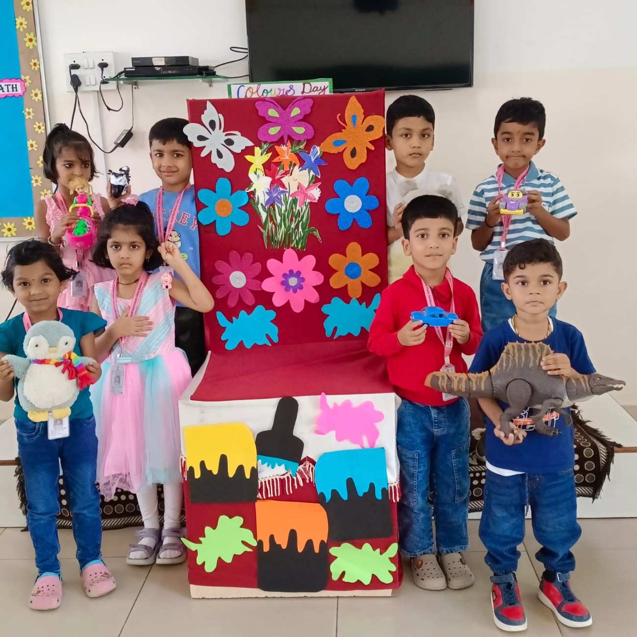 Gokulam Colours Day as Bagless Day in JGRVK – Ramamurthy Nagar (3)