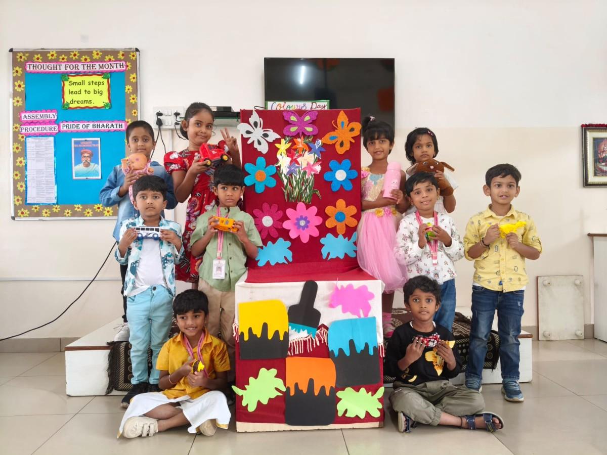 Gokulam Colours Day as Bagless Day in JGRVK – Ramamurthy Nagar (5)