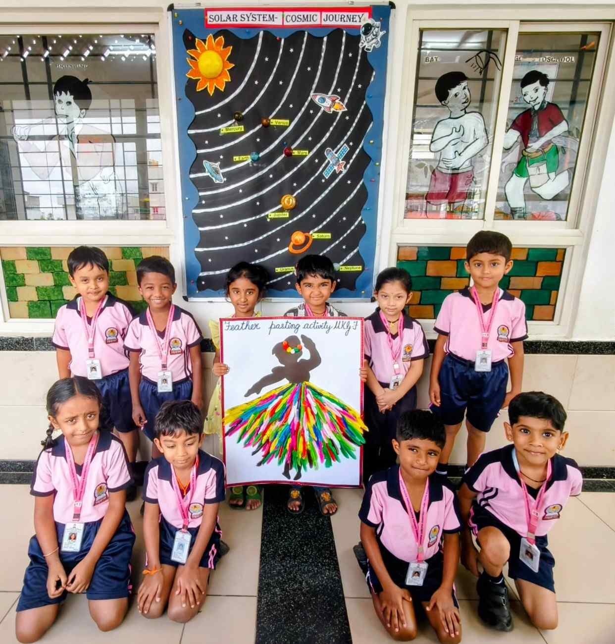 Gokulam Colours Day as Bagless Day in JGRVK – Ramamurthy Nagar (6)