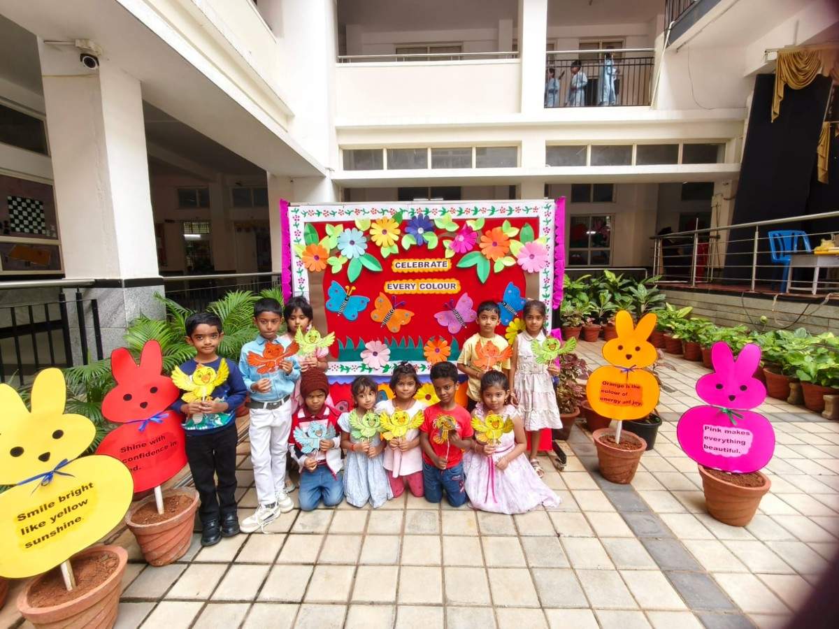Gokulam Colours Day as Bagless Day in JGRVK – Ramamurthy Nagar (7)