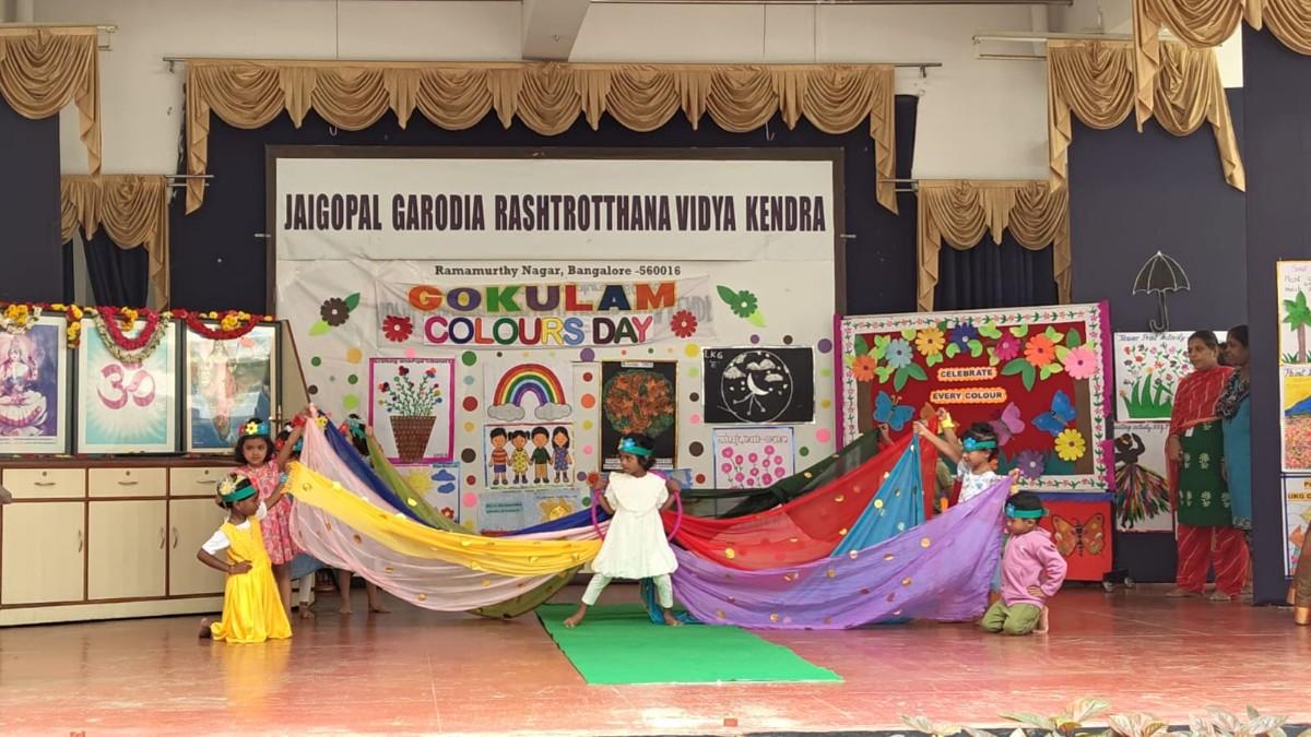 Gokulam Colours Day as Bagless Day in JGRVK – Ramamurthy Nagar (8)