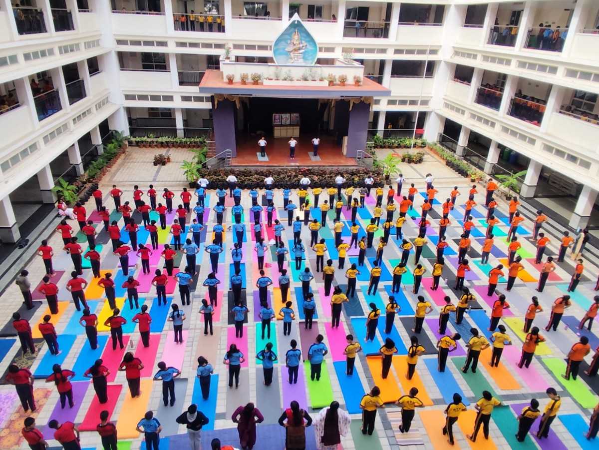 International Day of Yoga Celebration 2026 in JGRVK – Ramamurthy Nagar (9)