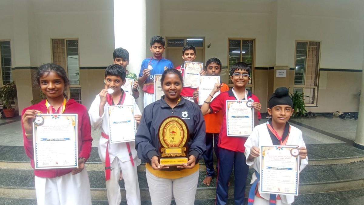 JGRVKRamamurthyStudentsAchievementsinVidyaBharathiTaekwondocompetition3
