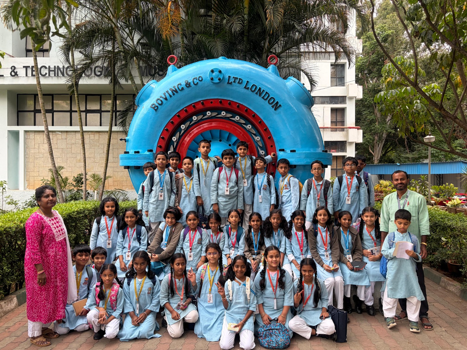 Educational Field Trip to Visvesvaraya Industrial & Technological Museum by JGRVK Students (2)
