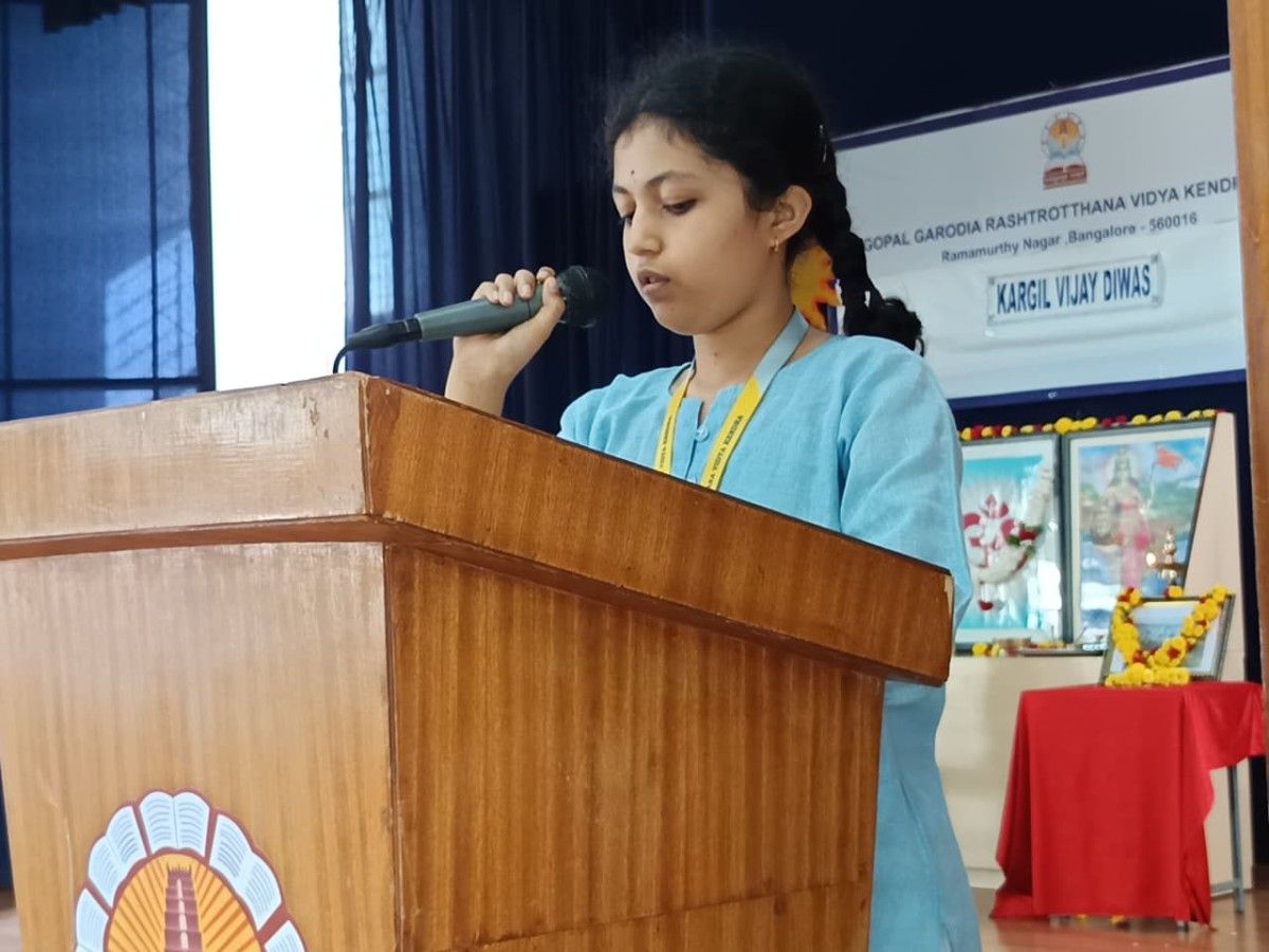 Kargil Vijay Diwas Celebrated at JGRVK – Ramamurthy Nagar (5)