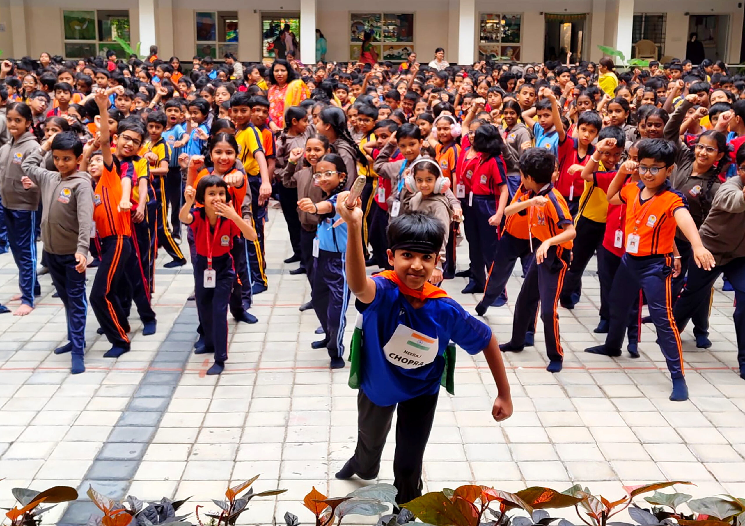 National Javelin Day Celebrated at JGRVK – Ramamurthy Nagar (3)