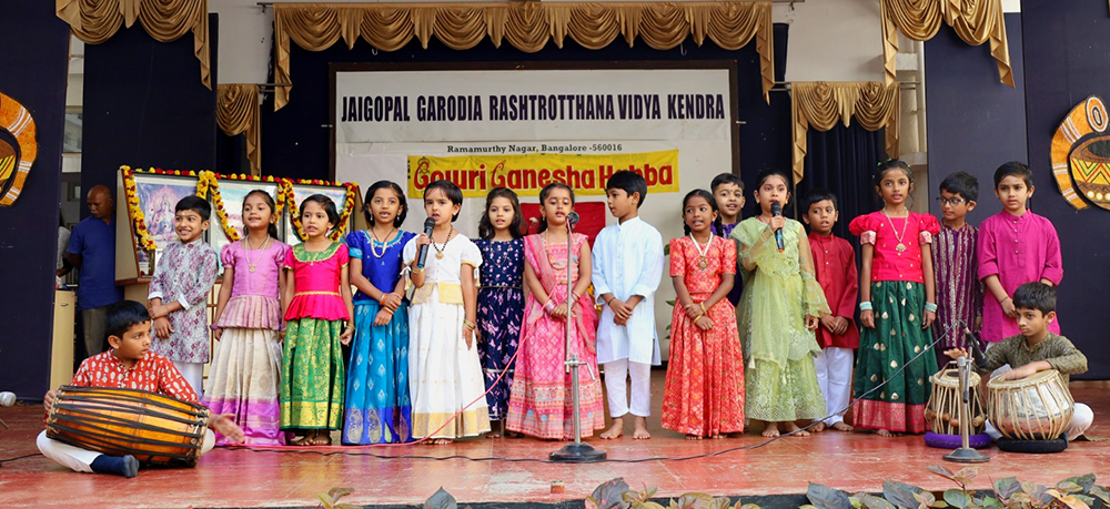Ganesha Immersion Ceremony Held with Devotion and Joy at JGRVK - Ramamurthy Nagar (10)
